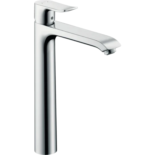 Купить купить смеситель для раковины со сливным гарнитуром, metris hansgrohe, 31082000 цвет: хром