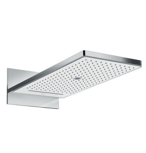 Купить купить верхний душ с настенным креплением скрытого монтажа, rainmaker select hansgrohe, 24011400 цвет: хром