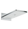 Купить купить верхний душ с настенным креплением скрытого монтажа, rainmaker select hansgrohe, 24011400 цвет: хром