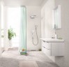 Купить купить верхний душ с настенным креплением скрытого монтажа, rainmaker select hansgrohe, 24011400 цвет: хром