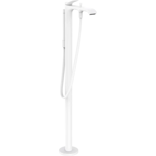 Купить купить смеситель для ванны напольного монтажа, vivenis hansgrohe, 75445700 цвет: белый