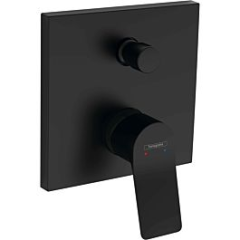 Смеситель для ванны скрытого монтажа, со встроенной защитной комбинацией EN1717, Vivenis Hansgrohe, 75416670 цвет: черный