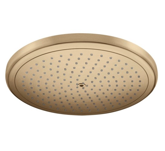 Купить купить верхний душ, croma hansgrohe, 26221140 цвет: бронза