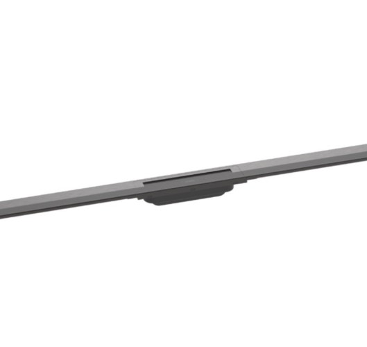 Купить купить внешняя часть трапа для душа 120 см, укорачиваемая, raindrain flex hansgrohe, 56047340 цвет: серый