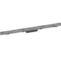 Внешняя часть трапа для душа Rock, 80 см, укорачиваемая, для облицовки, RainDrain Rock Hansgrohe арт. 56031000