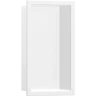 Купить купить настенный короб с интегрированной рамой, 30х15х10 см, xtrastoris original hansgrohe, 56057700 цвет: белый