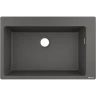Купить купить раковина для кухни, врезная, s51 hansgrohe, 43313290 цвет: серый