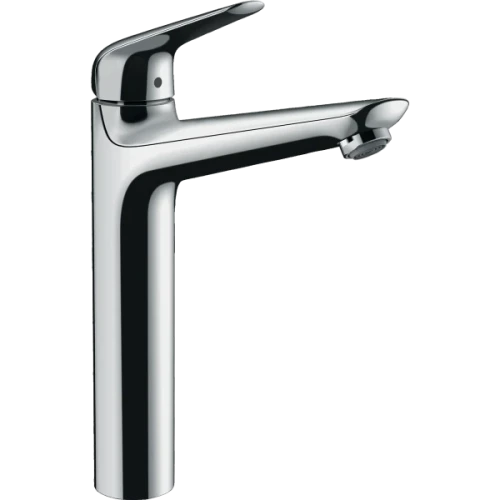 Купить купить смеситель для раковины со сливным гарнитуром, novus hansgrohe, 71123000 цвет: хром
