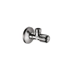 Вентиль угловой с микрофильтром 1/2,  Hansgrohe, 13904000 цвет: хром