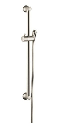 Купить купить душевая штанга classic 65см со шлангом, unica hansgrohe, 27617820 цвет: никель