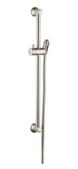 Душевая штанга Classic 65см со шлангом, Unica Hansgrohe, 27617820 цвет: никель
