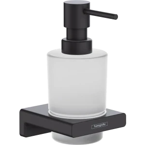 Купить купить настенный короб с интегрированной рамой, 30х15х10 см, xtrastoris original hansgrohe, 56057670 цвет: черный