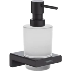 Настенный короб с интегрированной рамой, 30х15х10 см, XtraStoris Original Hansgrohe, 56057670 цвет: черный