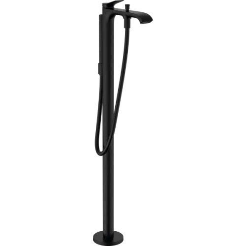 Купить купить смеситель для ванны напольного монтажа, vivenis hansgrohe, 75445670 цвет: черный