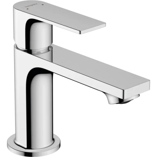 Купить купить смеситель для раковины со сливным гарнитуром, rebris e hansgrohe, 72550000 цвет: хром