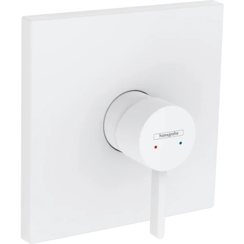 Купить купить смеситель для душа скрытого монтажа, finoris hansgrohe, 76615700 цвет: белый