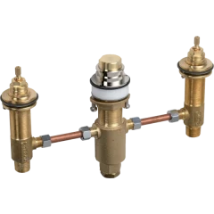 Встраиваемая часть двухвентильного смесителя на край ванны на 3 отверстия, Hansgrohe арт. 13233180