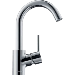 Смеситель для раковины с поворотным изливом и сливным гарнитуром, Talis S Hansgrohe, 32070000 цвет: хром