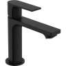 Купить купить смеситель для раковины со сливным гарнитуром, rebris e hansgrohe, 72557670 цвет: черный