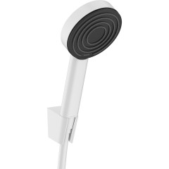 Душевой набор 105 с держателем и шлангом 125см, Pulsify S Hansgrohe, 24301700 цвет: белый