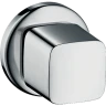 Купить купить запорный вентиль скрытого монтажа, metris hansgrohe, 31677000 цвет: хром