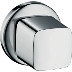 Запорный вентиль скрытого монтажа, Metris Hansgrohe, 31677000 цвет: хром