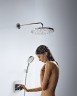 Купить купить ручной душ, raindance select s hansgrohe, 26530400 цвет: хром