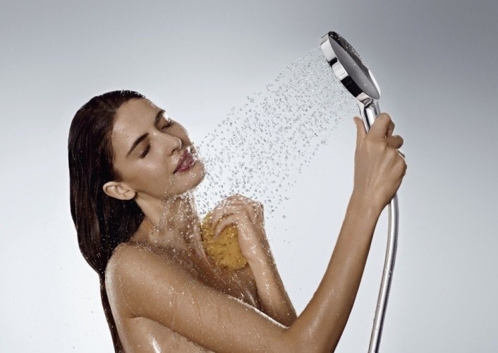 Купить купить ручной душ, raindance select s hansgrohe, 26530400 цвет: хром