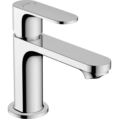 Купить купить смеситель для раковины со сливным гарнитуром, rebris s hansgrohe, 72510000 цвет: хром
