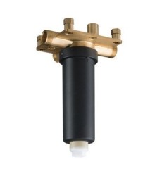 Скрытая часть верхнего душа с потолочным подсоединением, Rainmaker Select Hansgrohe, 24010180 цвет: