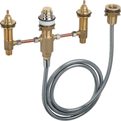 Встраиваемая часть двухвентильного смесителя на край ванны на 4 отверстия, Hansgrohe арт. 13244180