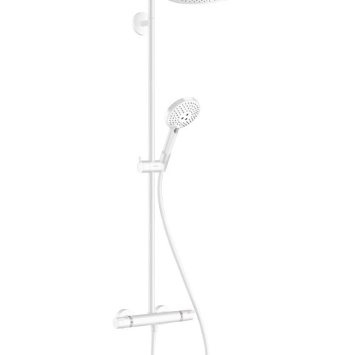 Купить купить душевая система с термостатом, croma select s hansgrohe, 26891700 цвет: белый