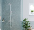 Купить купить душевая система с термостатом, croma select s hansgrohe, 26891700 цвет: белый