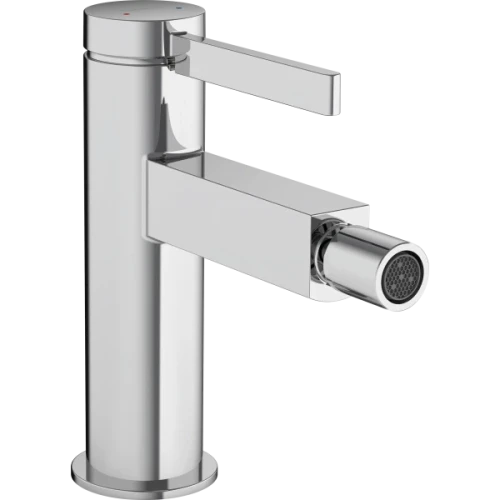 Купить купить смеситель для биде со сливным клапаном push-open, finoris hansgrohe, 76200000 цвет: хром