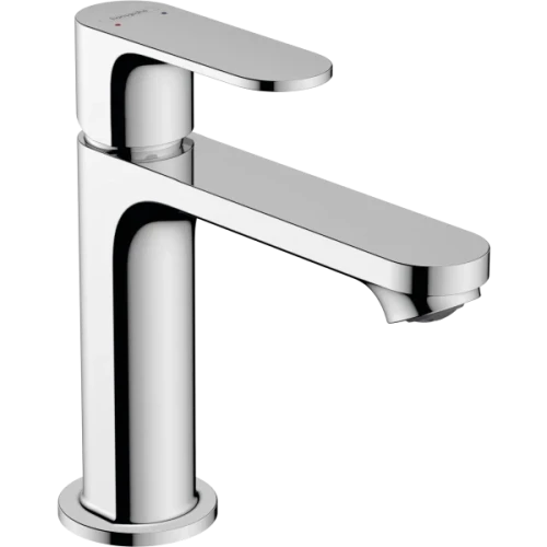 Купить купить смеситель для раковины со сливным гарнитуром, rebris s hansgrohe, 72517000 цвет: хром