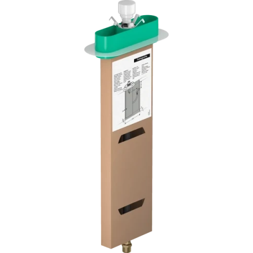 Купить купить встраиваемая часть для монтажа на край ванны, sbox hansgrohe арт. 13560180