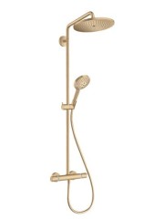 Душевая система с термостатом, Croma Select S Hansgrohe, 26890140 цвет: бронза
