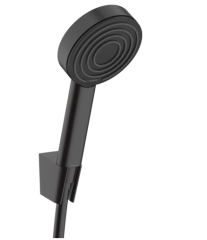 Душевой набор 105 с держателем и шлангом 125см, Pulsify S Hansgrohe, 24301670 цвет: черный