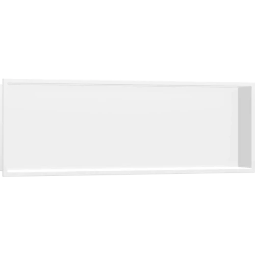 Купить купить настенный короб с интегрированной рамой, 30х90х10 см, xtrastoris original hansgrohe, 56067700 цвет: белый