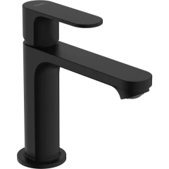 Смеситель для раковины со сливным гарнитуром, Rebris S Hansgrohe, 72517670 цвет: черный