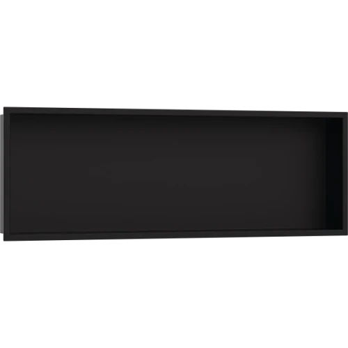 Купить купить настенный короб с интегрированной рамой, 30х90х10 см, xtrastoris original hansgrohe, 56067670 цвет: черный