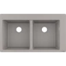 Купить купить раковина для кухни, врезная, с двумя чашами 370/370, s51 hansgrohe, 43316380 цвет: серый