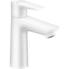 Смеситель для раковины без сливного гарнитура, Talis E Hansgrohe, 71712700 цвет: белый