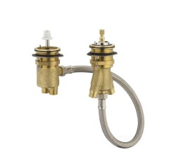 Внутренний механизм для термостатического смесителя на борт ванны,  Hansgrohe, 13550180 цвет: