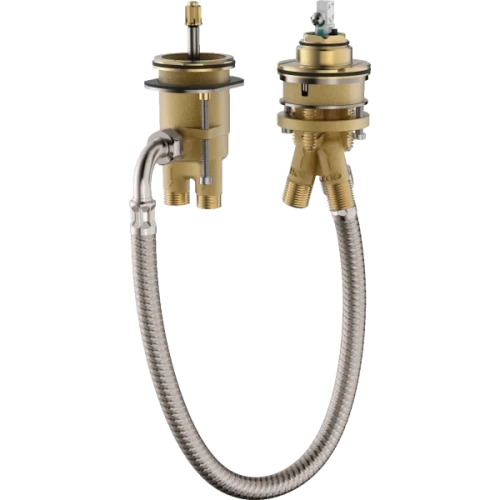 Купить купить встраиваемая часть смесителя на край ванны на 2 отверстия, metropol hansgrohe арт. 13159180