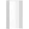 Купить купить настенный короб с открытой рамой, 30х15х10 см, xtrastoris minimalistic hansgrohe, 56070700 цвет: белый