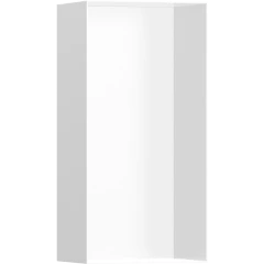 Настенный короб с открытой рамой, 30х15х10 см, XtraStoris Minimalistic Hansgrohe, 56070700 цвет: белый