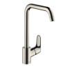 Купить купить смеситель для кухни, eco, focus m41 hansgrohe, 31821800 цвет: нержавеющая сталь