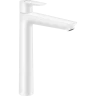 Купить купить смеситель для раковины со сливным гарнитуром, talis e hansgrohe, 71716700 цвет: белый