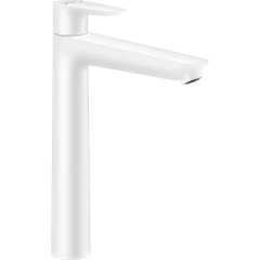 Смеситель для раковины со сливным гарнитуром, Talis E Hansgrohe, 71716700 цвет: белый